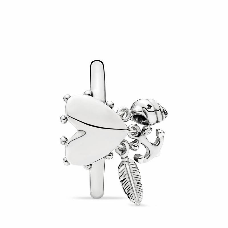 Pandora Spiritual Symbols Stackable Ring Silver Egypt AN8491537
